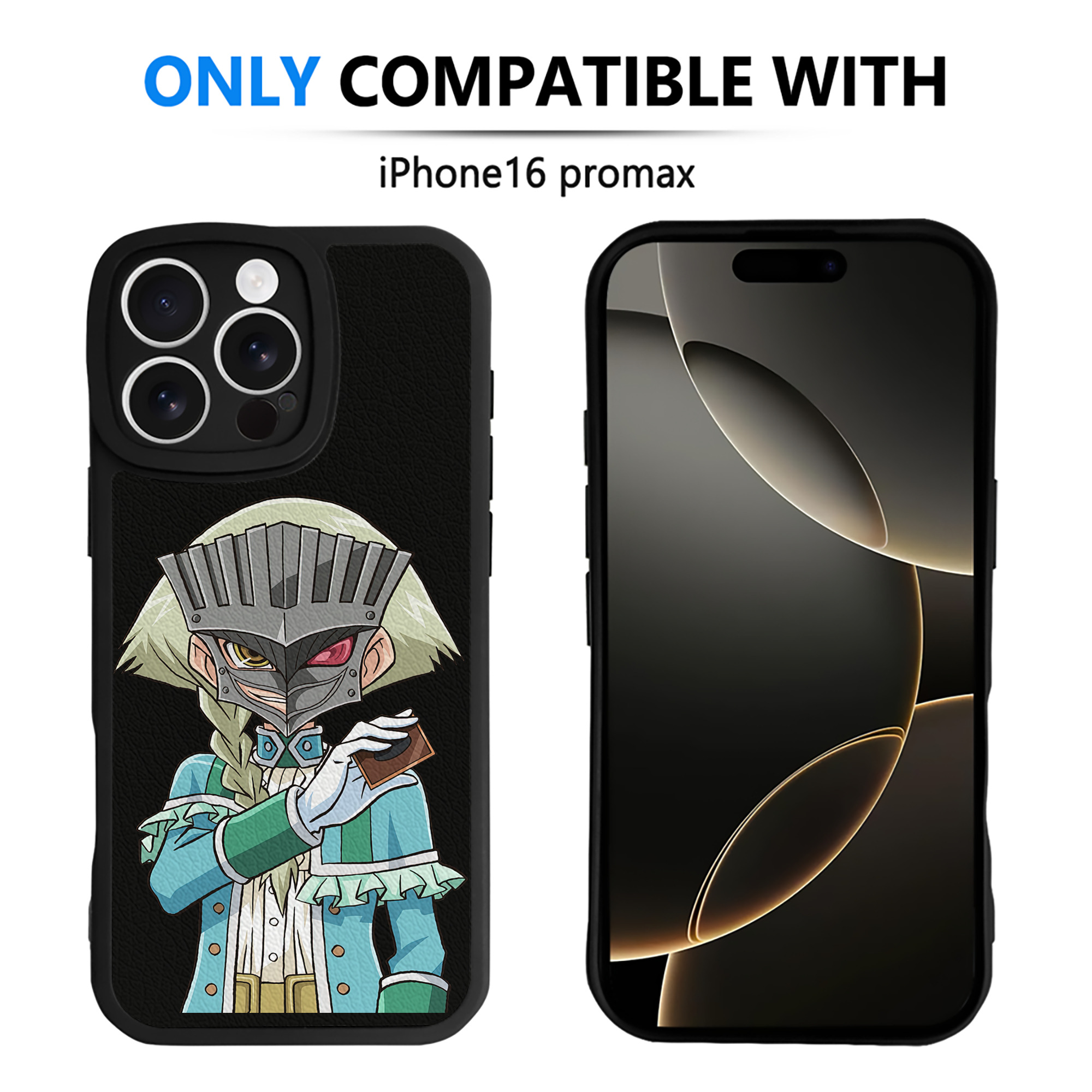 遊☆戯☆王 Yu-Gi-Oh! 【iPhone 16シリーズ対応】シリコンスマホケース（レザー調） 材質：シリコン